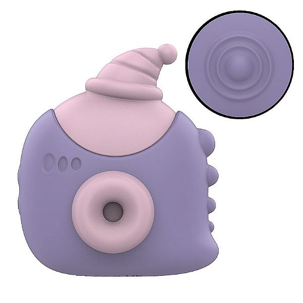 Vibrador de Pulsação com Tapping - Formato de Camera - Gorro - SI