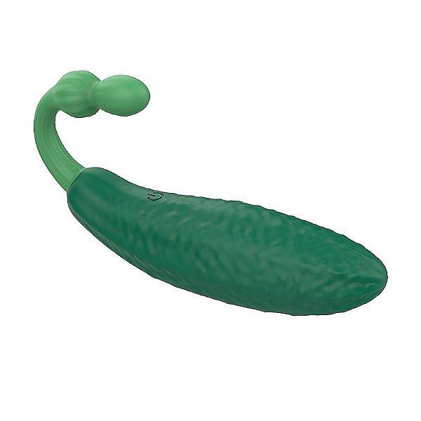 Vibrador Bullet em Formato de Pepino / Vegetais - 11,3 x 2,9cm - SI