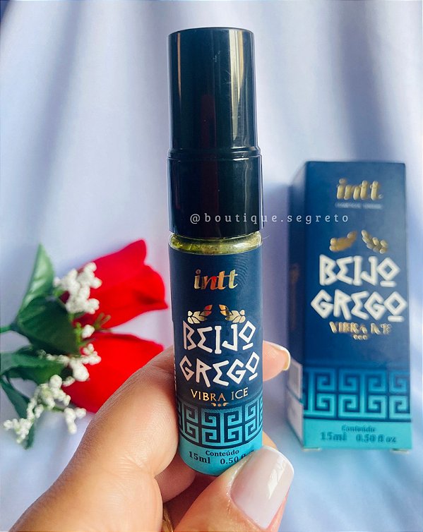 Gel Vibra Ice Beijo Grego Intt 17ml