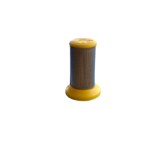 M143/1 TELA FILTRO TELINHA BICO PULVERIZADOR BASE CONICA MALHA 80 AMARELO MAGNOJET 34880