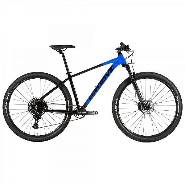 Bicicleta Aro 29 - Groove - Ska 90.1 - Tamanho 19 - Preta com Azul