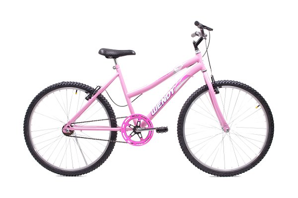 Bicicleta Aro 26 - MTB - Feminina - Sem Marchas - Cores