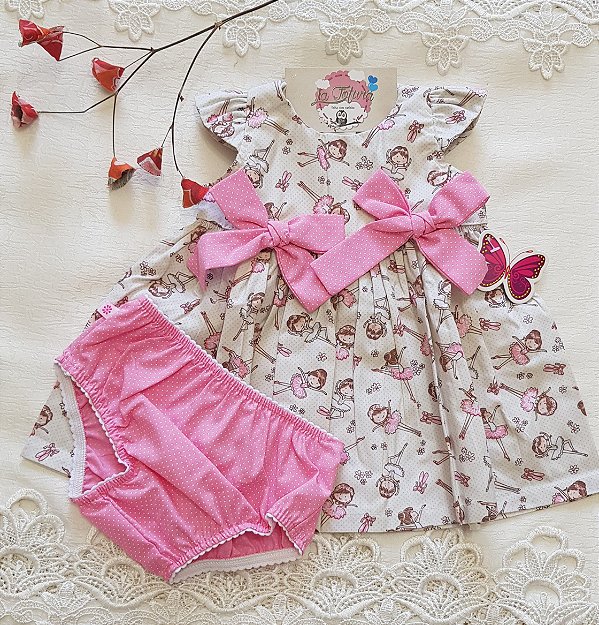 Vestido para bebe 4 meses: Com o melhor preço