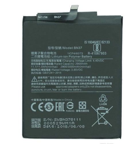 Bateria Xiaomi Redmi 6 / 6A