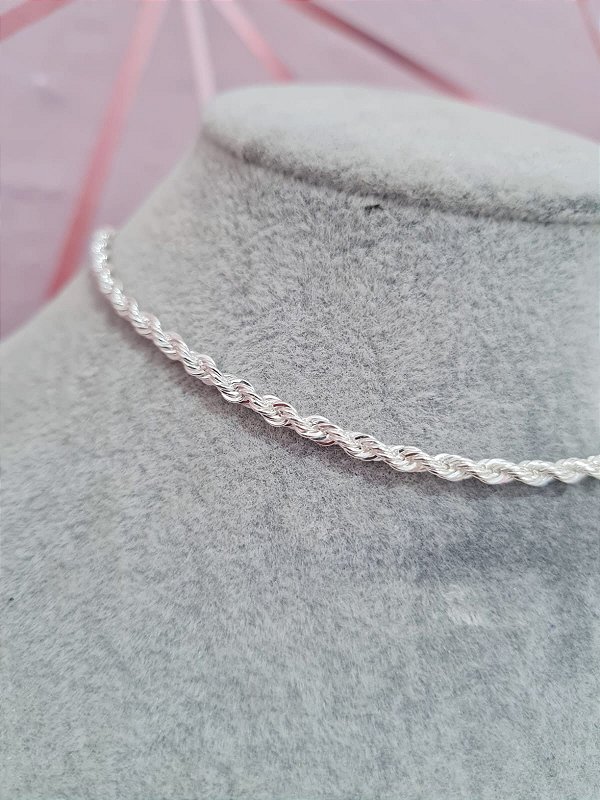 Choker Fio Baiano Prata
