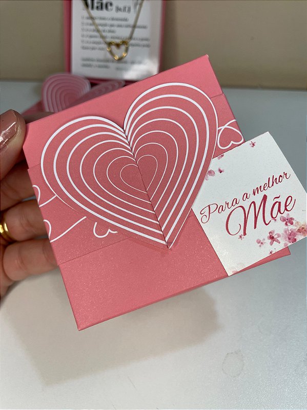 Caixa de presente Dia das Mães