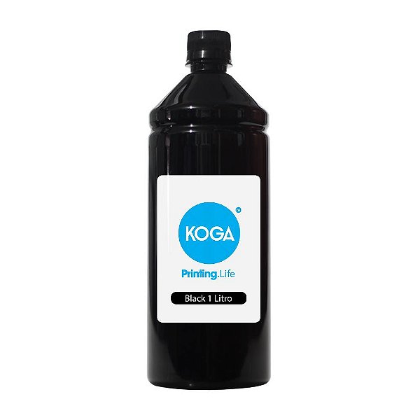 Tinta para Canon G5010 Black Pigmentada 1 Litro Koga