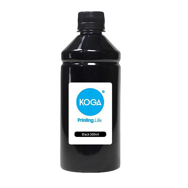 Tinta para Canon GM4010 Black Pigmentada 500ml Koga