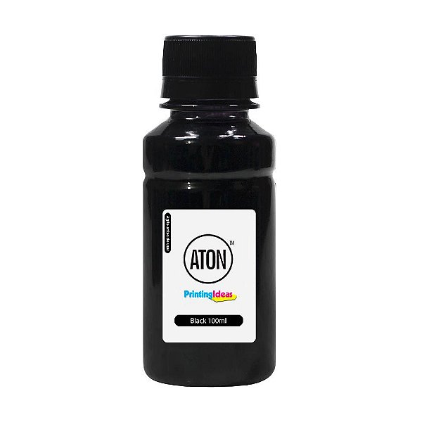 Tinta para Canon G7010 Black Pigmentada 100ml Aton