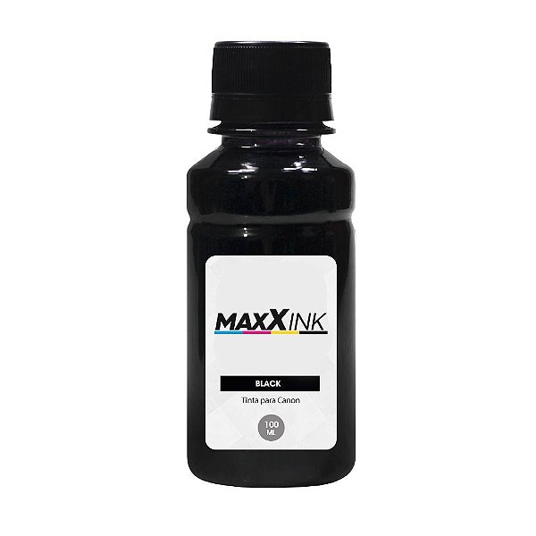 Tinta para Canon G3160 Black Pigmentada 100ml Maxx Ink