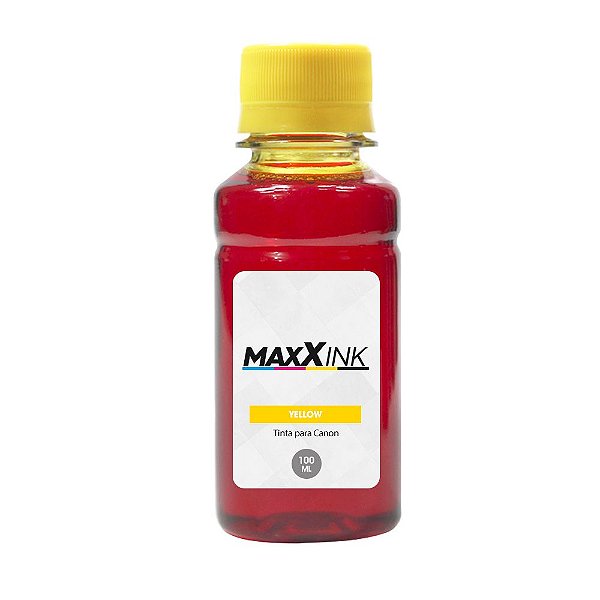 Tinta para Canon PG11 Yellow Corante 100ml Maxx Ink