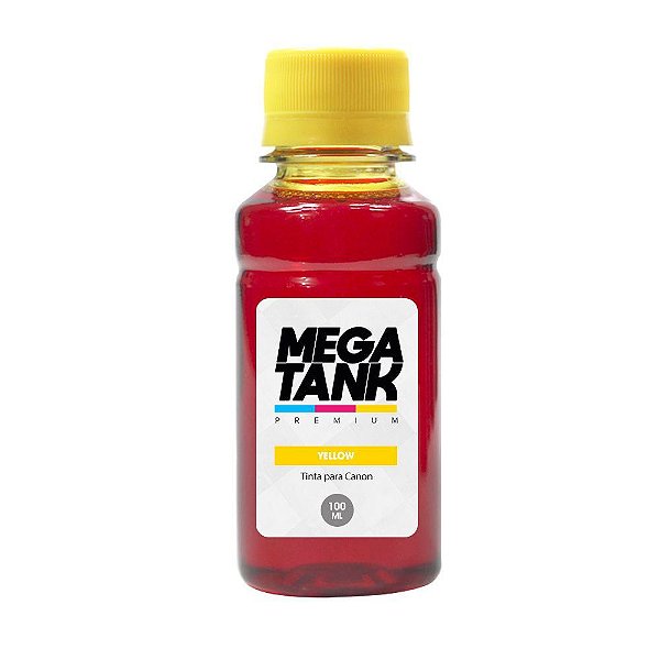 Tinta para Canon G7010 Yellow 100ml Corante Mega Tank