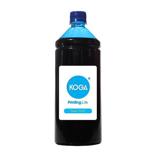 Tinta Epson Bulk Ink L3210 Cyan Corante 1 Litro Koga