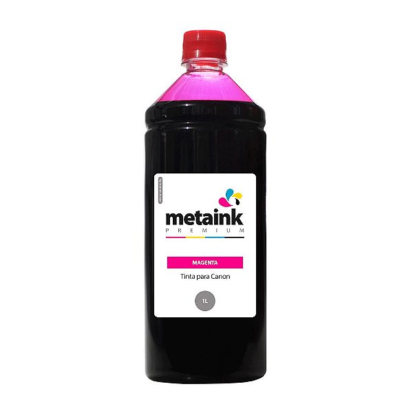 Tinta para Canon MegaTank G2100 Magenta 1 Litro Corante MetaInk