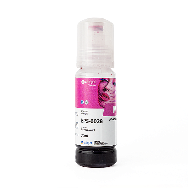 Tinta Magenta para Epson T544 Universal 70ml Valejet Premium