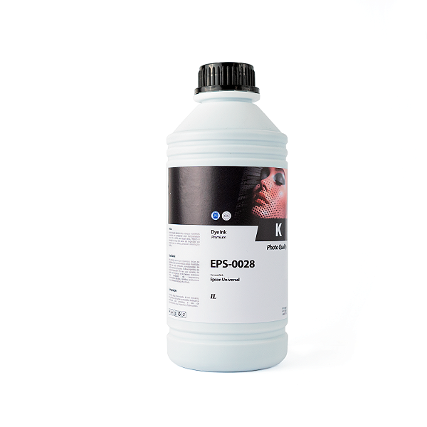 1 Litro de Tinta Compatível Black para Epson L3110 L3150 L3250