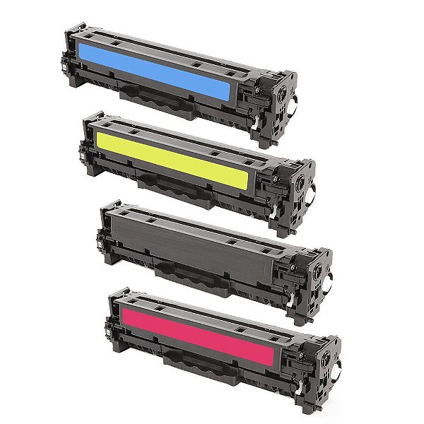 Kit 4 Cartuchos para HP PRO 400 | M451DW | 305A CMYK Compatível