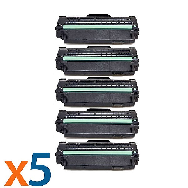 Kit 5 Toners para Samsung SCX 4200 | SCX D4200A | SCX 4200A Compatível