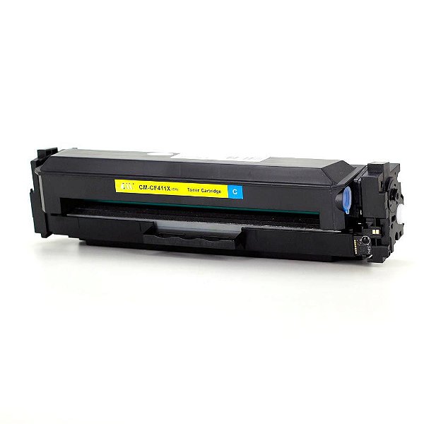 Toner para HP M477FDW | Color Laserjet Pro M452DN | M477FNW | M452NW | CF411X Cyan Compatível