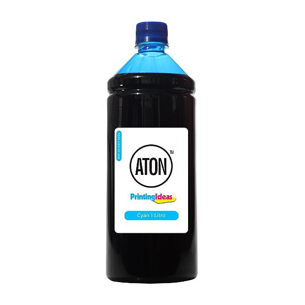 Tinta para HP Universal High Definition ATON Cyan 1 litro