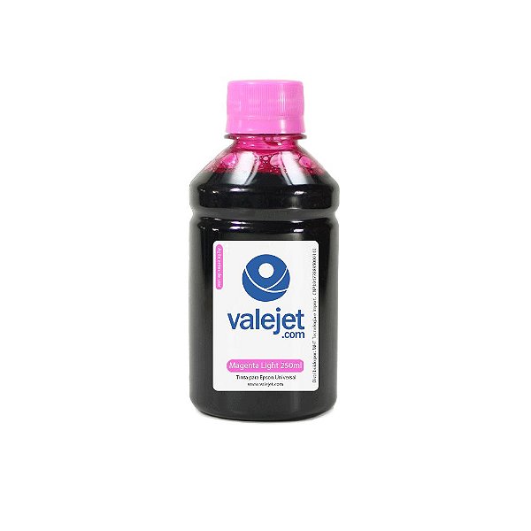 Tinta para Epson Universal Magenta Light Corante 250ml Valejet