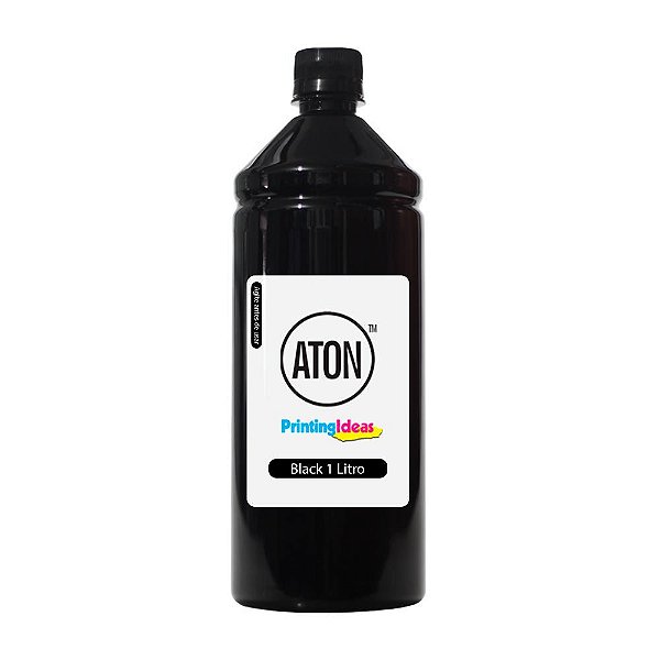 Tinta para Cartucho HP 662 Black 1 Litro Pigmentada Aton