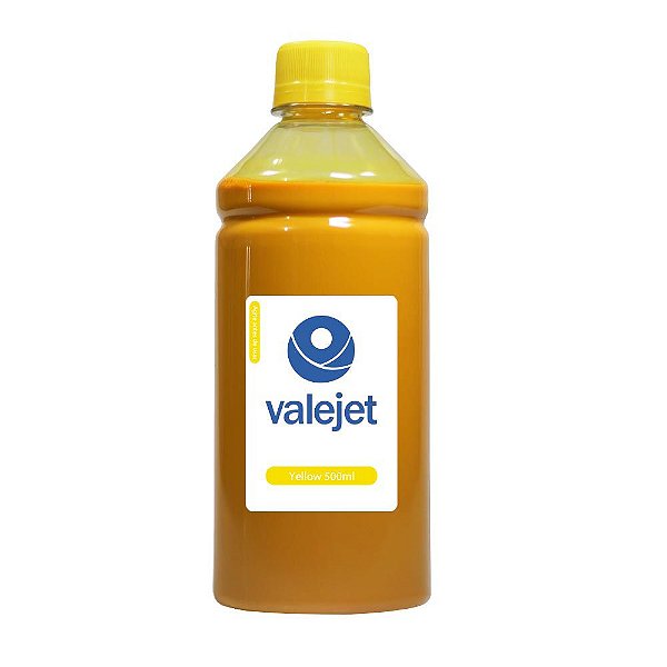 Tinta para Cartucho HP 933XL Yellow 500ml Corante Valejet