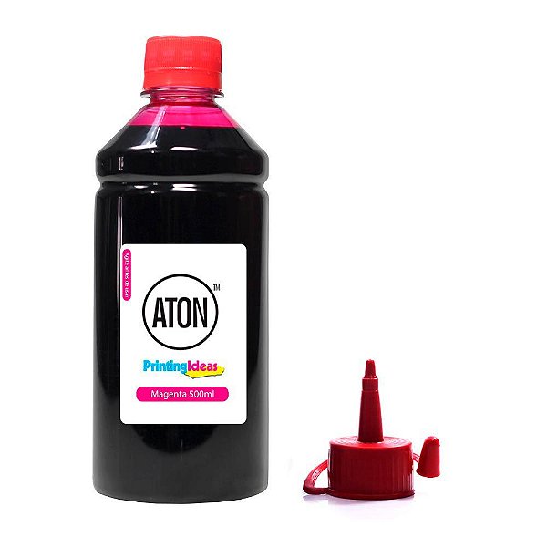 Tinta para Cartucho Recarregável Epson XP231 | 296 Magenta Aton 500ml