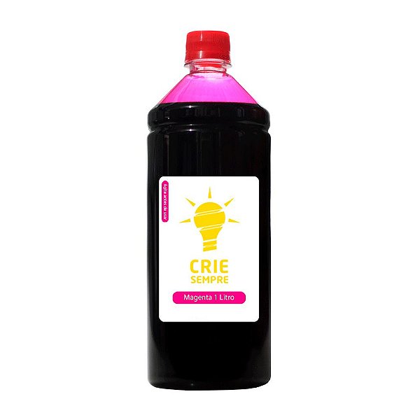 Tinta para Sublimação Premium Crie Sempre Magenta 1 Litro