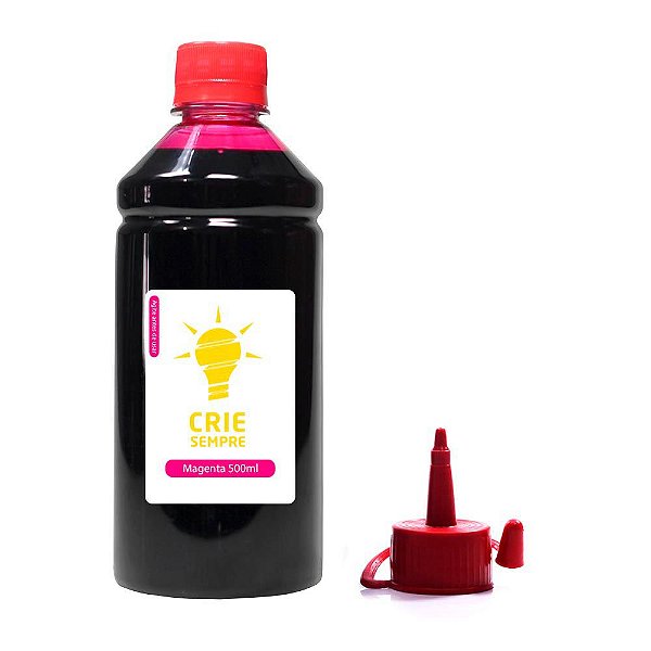 Tinta Sublimática para Epson L200 | L355 Crie Sempre Magenta 500ml