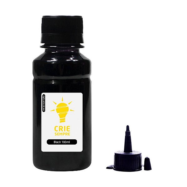 Tinta Sublimática para Epson L220 Premium Crie Sempre Black 100ml