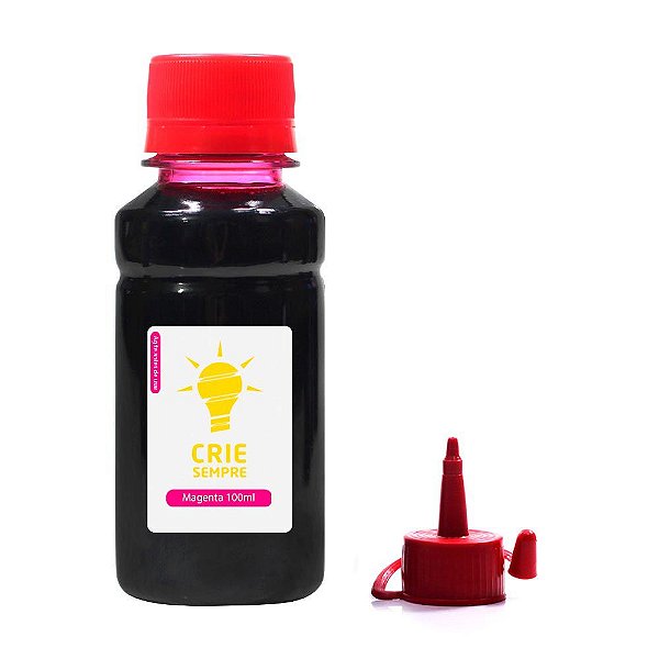 Tinta para Epson L455 Premium Crie Sempre Magenta 100ml Corante