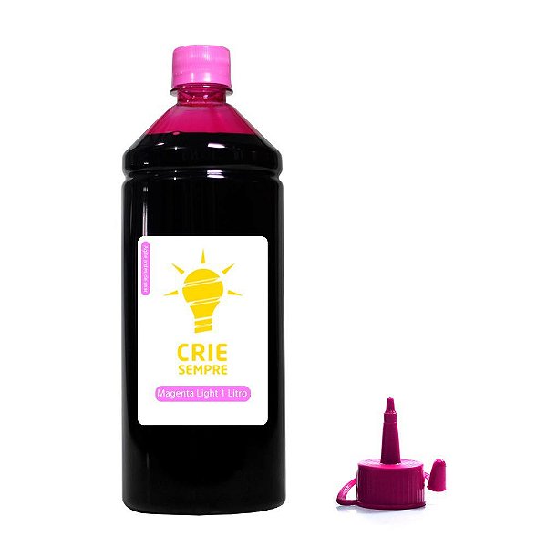 Tinta para Epson L1300 Crie Sempre PREMIUM Magenta Light Corante 1 Litro