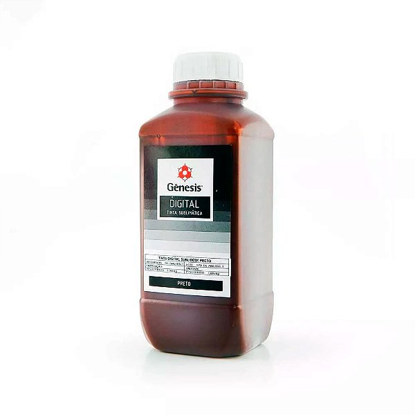 Tinta Sublimática Gênesis para Epson L355 | L200 Black 1 Litro