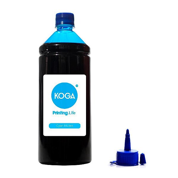 Tinta para Epson L120 Ecotank Cyan Corante 1 Litro Valejet