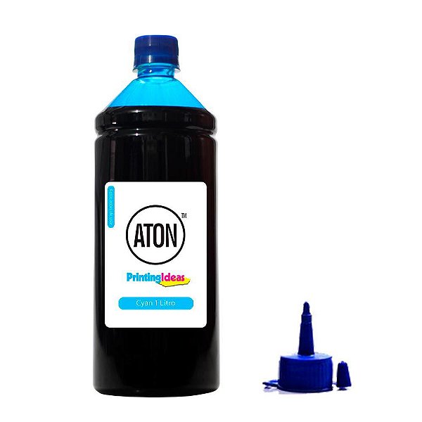 Tinta para Epson Ecotank L395 | L 395 Cyan Aton Corante 1 Litro