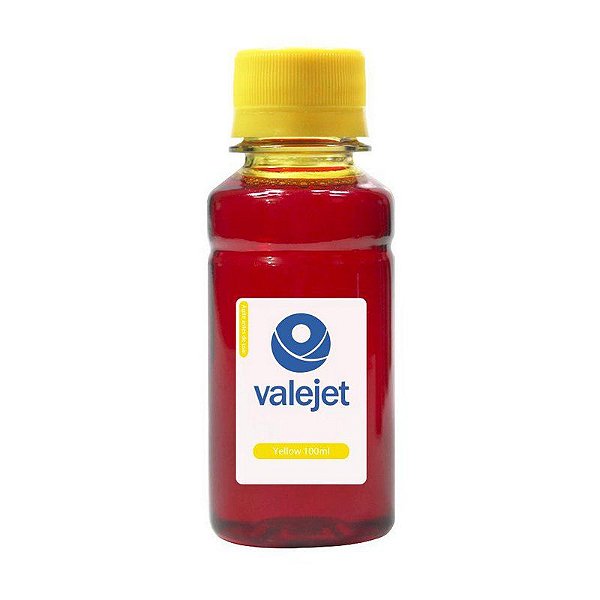 Tinta para EcoTank L1455 Yellow 100ml Corante Valejet