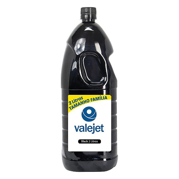 Tinta para Impressora HP 664 | 664XL Black 2 Litros Corante Valejet