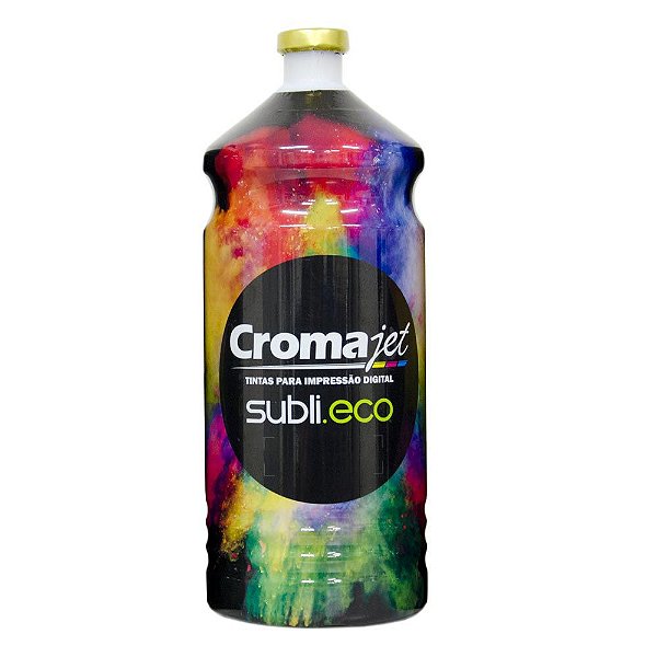 Tinta Bulk Ink Sublimática para Epson L365 Yellow 1Kg Cromajet