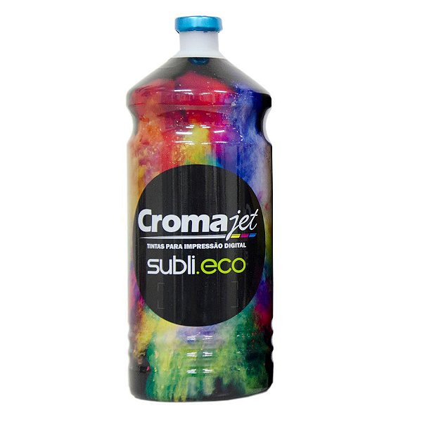 Tinta para Epson Ecotank L1300 Sublimática Cyan 1Kg Cromajet