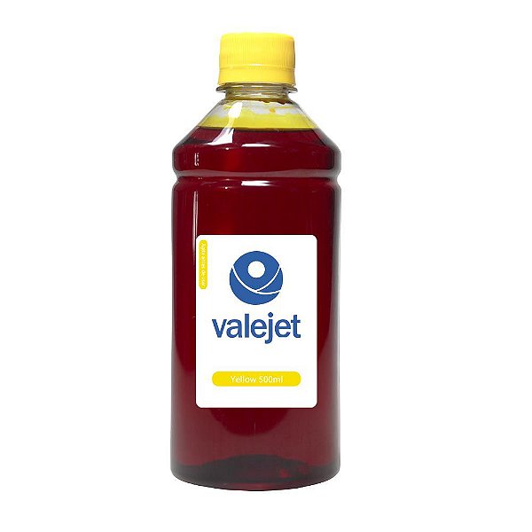 Tinta para Epson 504 | T504 | T504420 Valejet Yellow Corante 500ml