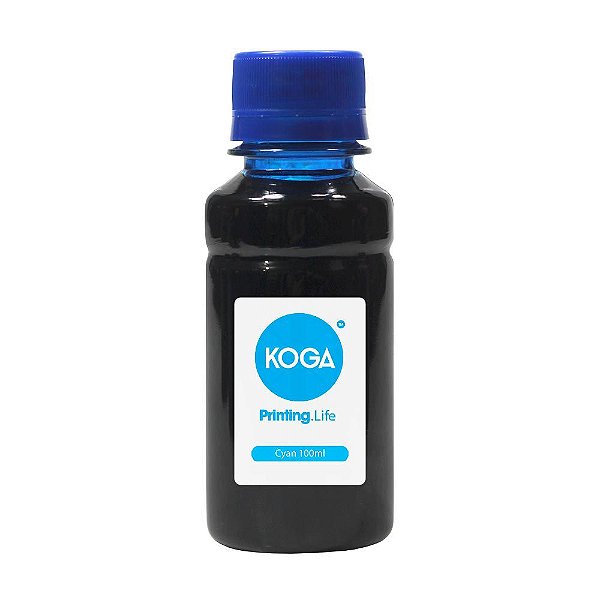Tinta para Epson L6191 Koga Cyan Corante 100ml
