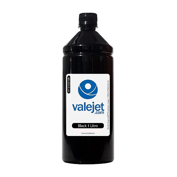Tinta para Canon Gl 190 Black Corante 1 Litro Valejet