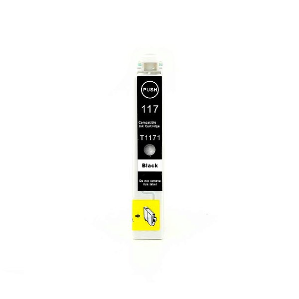 Cartucho para Epson  T117 | TO117 Preto Compatível 13ml