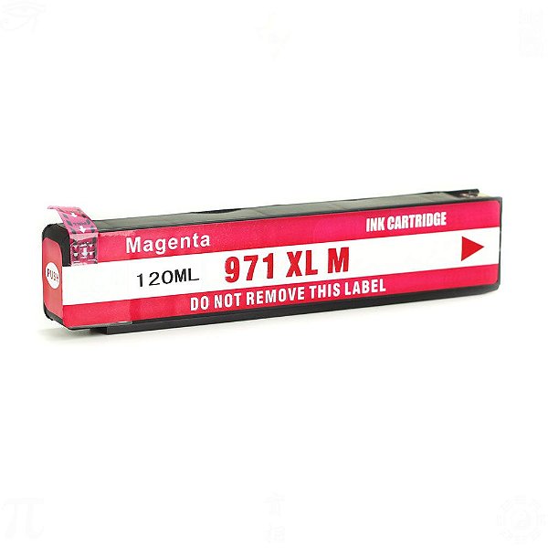 Cartucho de Tinta HP 971XL CN623AM | X451DW Magenta Compatível 120ml