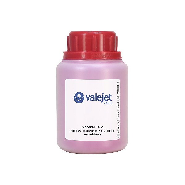 Refil de Toner para Brother TN 110 | TN 115 | HL 4040 Magenta 140g