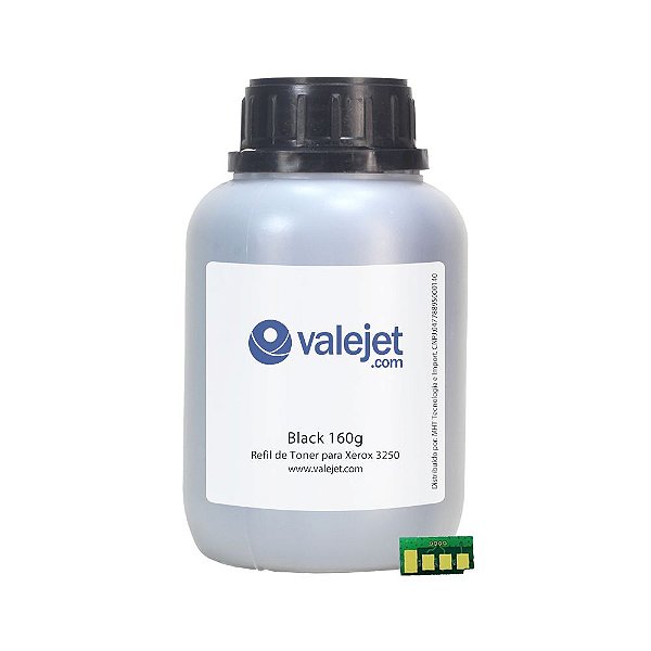 Refil de Toner e Chip para Xerox 3250 | 3250DN 160g