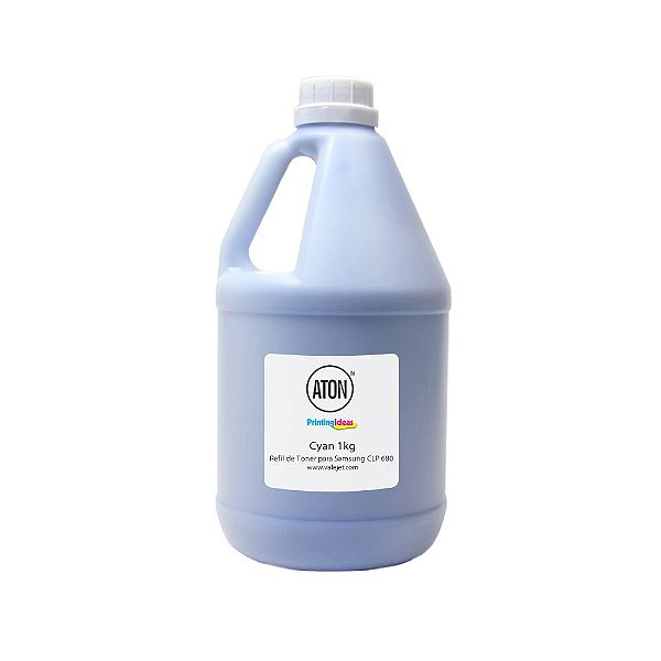 Refil de Toner para Samsung CLP680 | C506 Cyan 1Kg Aton