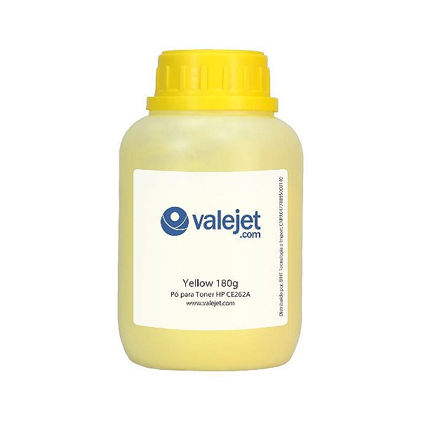 Refil para Toner HP CP4025 | CE262A | 647A Yellow 180g Valejet