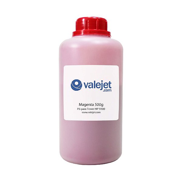 Refil para Toner HP C9733A | Q5953A | 5500 | 5550 Magenta 500g Valejet